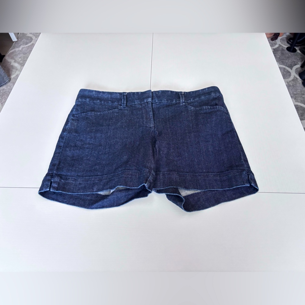 The Limited Tailored Short In Dark Denim Size 2